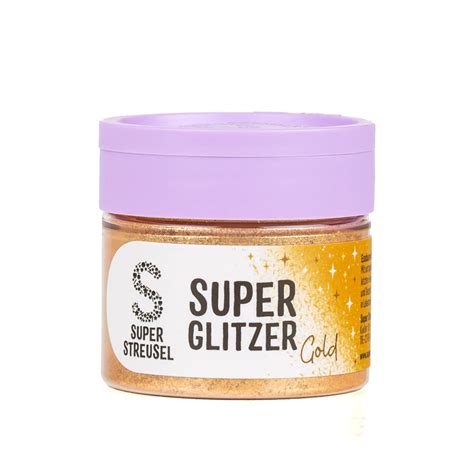 Glitzer- und Goldpuder-Effekte