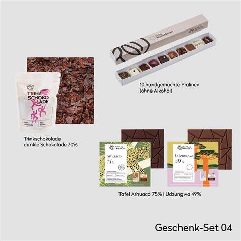 Glutenfrei-Auswahl im Süßwarensortiment: Tafeln, Pralinen und Trinkschokolade