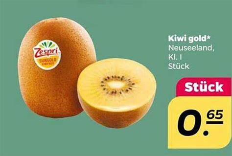 Gold Kiwi mit Nährwerttabelle