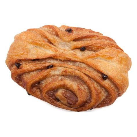 Goldbraun gebackene Schoko-Franzbrötchen
