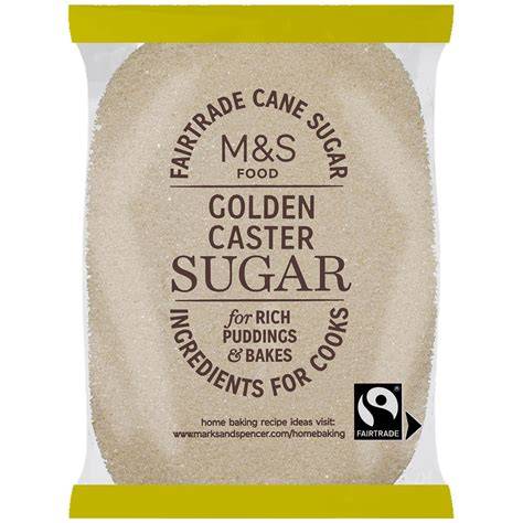 Golden Caster Sugar und seine feine goldene Farbe