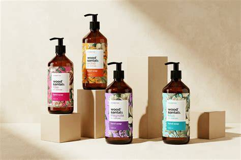 Goldhelm Verpackungsdesign mit Illustrationen