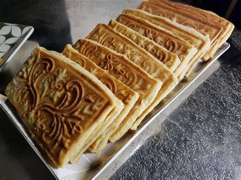 Goro Waffeln mit Kardamom und Vanille - traditionelles norwegisches Weihnachtsgebäck