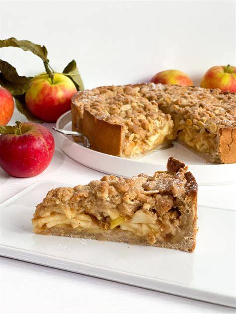 Gourmet-Dessert mit regionalen Äpfeln aus dem Alten Land