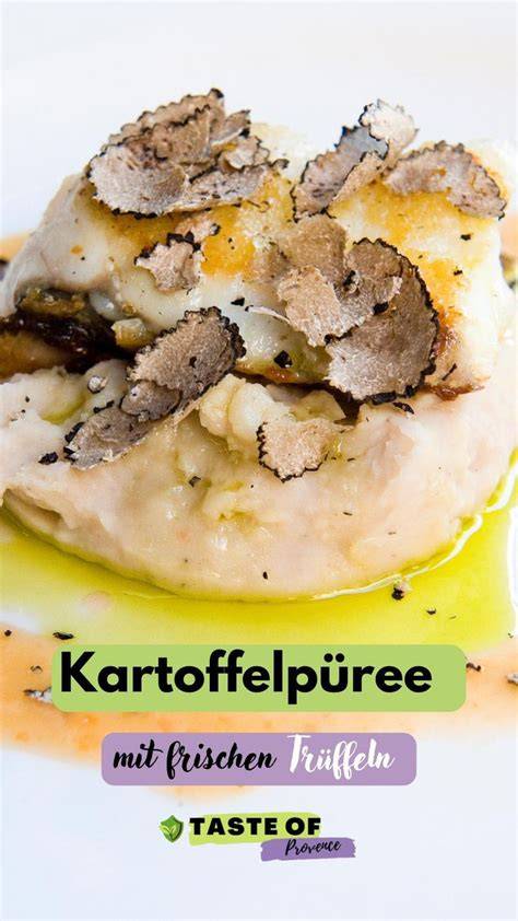 Gourmet-Gericht mit frischen Trüffeln