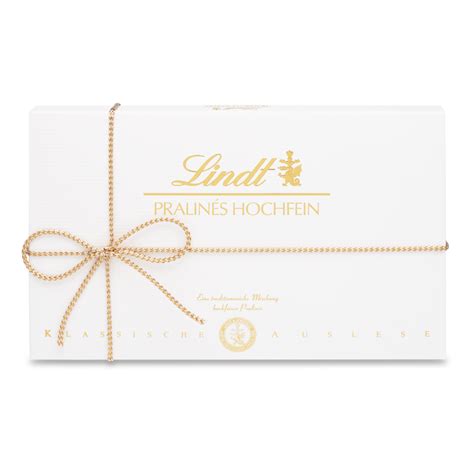 Größenvergleich der Lindt Hochfein-Schachteln 120g, 200g, 500g