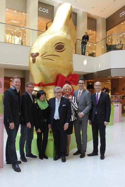 Größter Lindt Schokohase Österreichs im Kaufhaus Tyrol