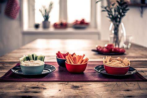Grüffelo-Party Tisch mit Snacks