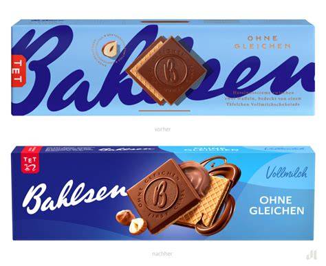 Grafik: Alte und neue Produktnamen Bahlsen