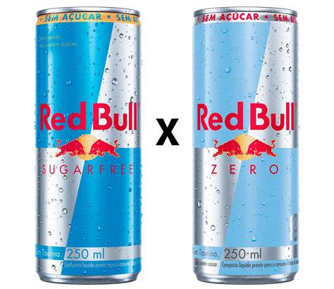 Grafik: Kalorienvergleich Red Bull vs. Red Bull Sugarfree