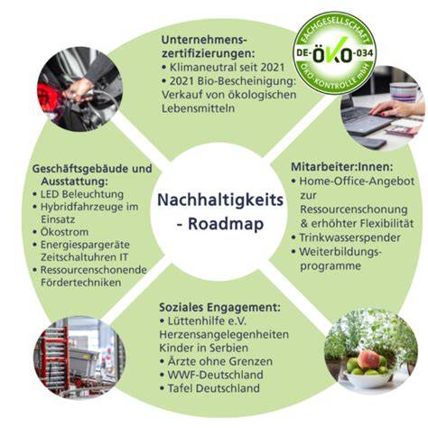 Grafik: Nachhaltigkeitsprojekte bei Wicklein