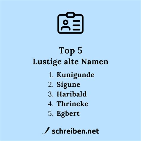 Grafik: Niedliche und lustige Namen für Desserts, Haustiere und Bäckereien