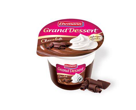 Grand Dessert Becheransicht mit Nährwert-Icons