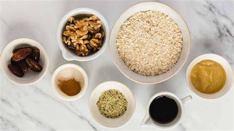 Granola Zutaten Übersicht