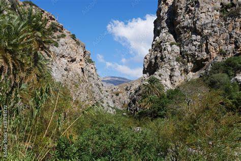 Griechische Berglandschaft mit Bienenstöcken