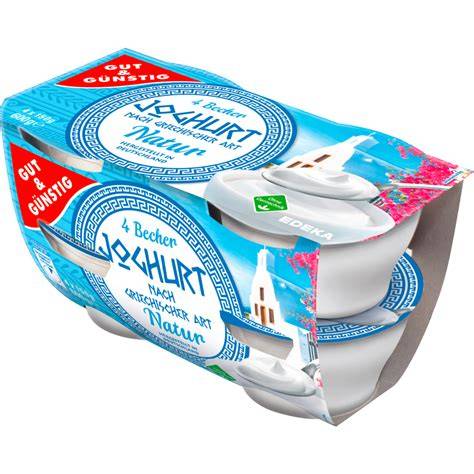 Griechischer Joghurt im Vergleich zu normalem Joghurt