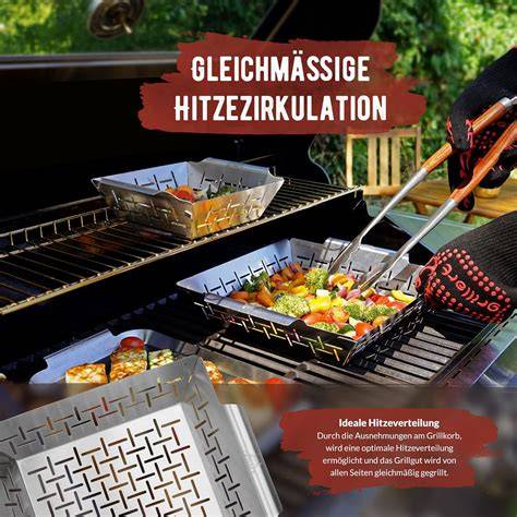 Grillzubehör und Grillpfanne für Flammlachs