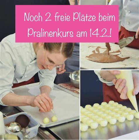 Gruppe beim Pralinenkurs - Teamwork