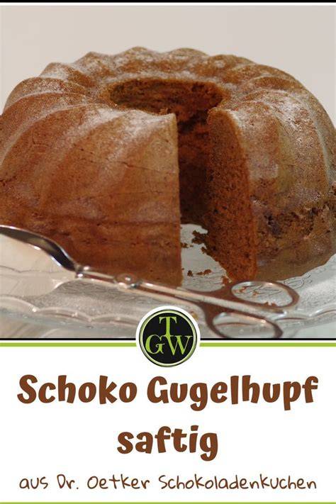 Gugelhupf Schokoladenkuchen Zutaten Infografik