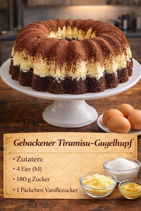 Gugelhupf-Zutaten - Infografik