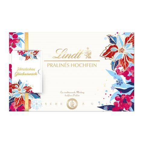 HOCHFEIN Design Edition Pralinen in Geschenkverpackung