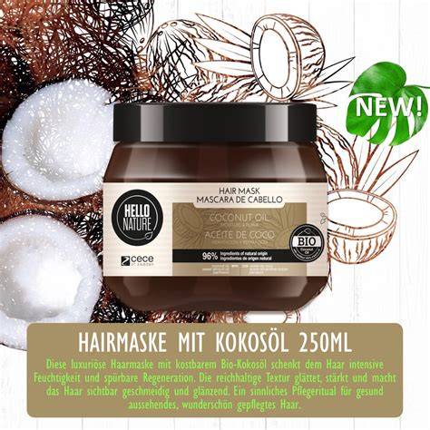Haarmaske mit Kokosöl
