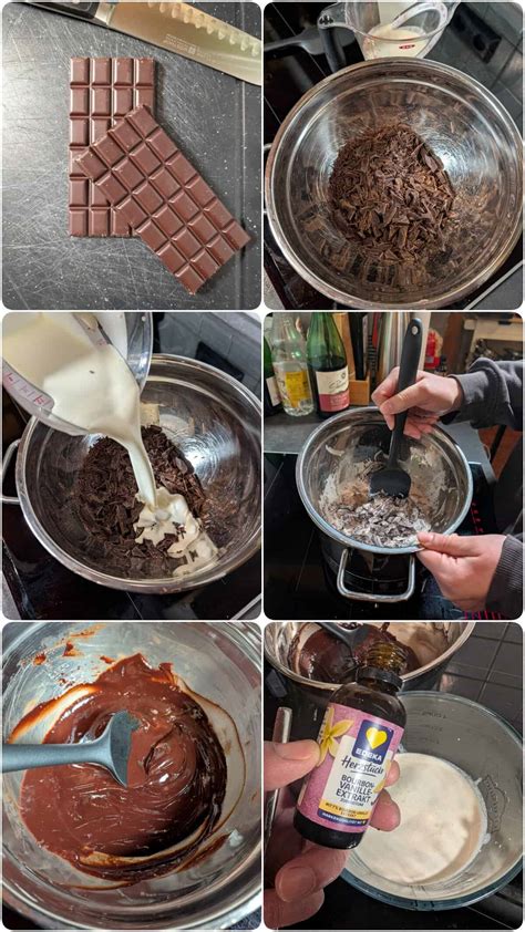 Hafer-Schoko-Milch Zubereitungsschritte