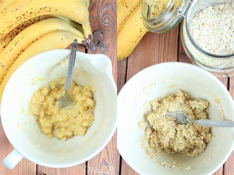 Haferflocken und Bananen - zwei Zutaten