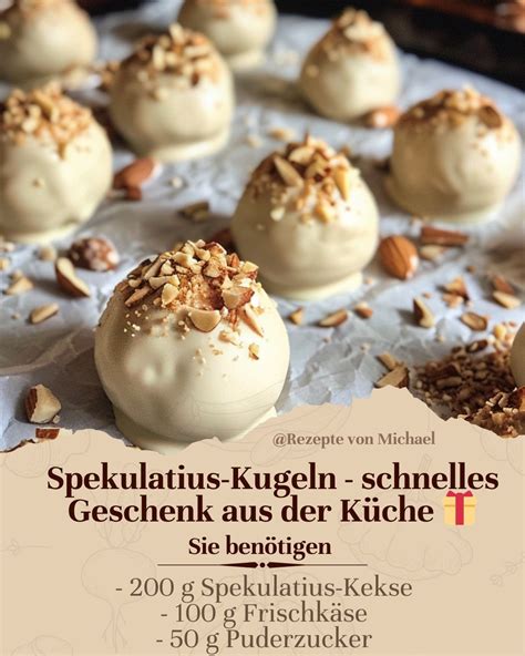 Haferflocken-Rumkugeln: Zutaten und fertige Kugeln auf einem Brett
