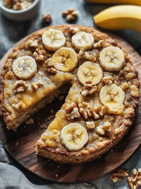 Haferkuchen im Anschnitt