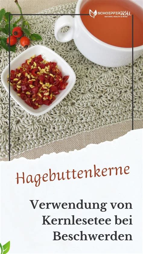Hagebuttenkerne: Verwendung als Tee