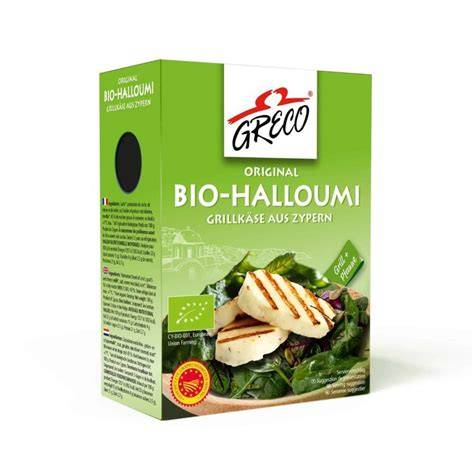 Halloumi-Käse und Zutaten