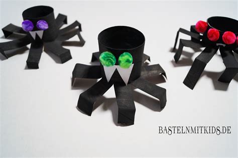 Halloween-Pralinen mit Spinne und Augen-Dekor