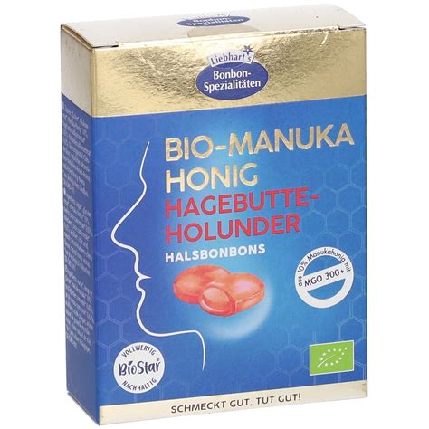 Halsbonbons in Schachtel