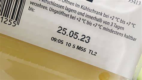 Haltbarkeit und Kennzeichnung von selbstgemachtem essbaren Kleber