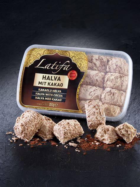 Halva mit Honig als Dessert zu Tee