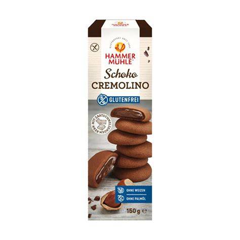 Hammermühle Schoko Cremolino Produktfoto und Zutaten