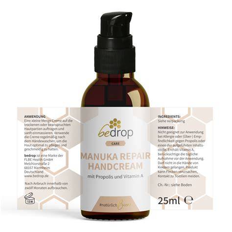 Handcreme-Tiegel mit Manuka-Honig