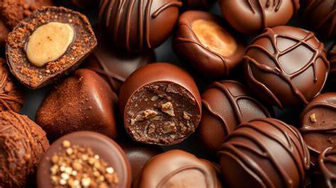 Handgemachte Pralinen Genuss