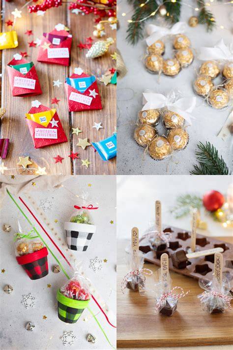 Handgemachte Pralinen und andere Süßigkeiten als Adventskalenderfüllung