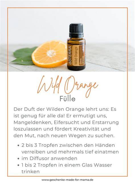 Handliche Rolle Wild Orange im Alltag