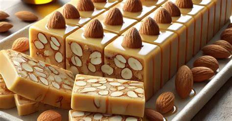 Handwerkliche Turrón-Produktion: Mandeln und Honig