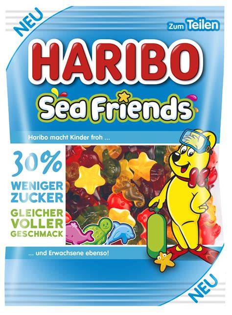 Haribo Fruitilicious, Sea Friends und Penguins Gummibärchen-Varianten