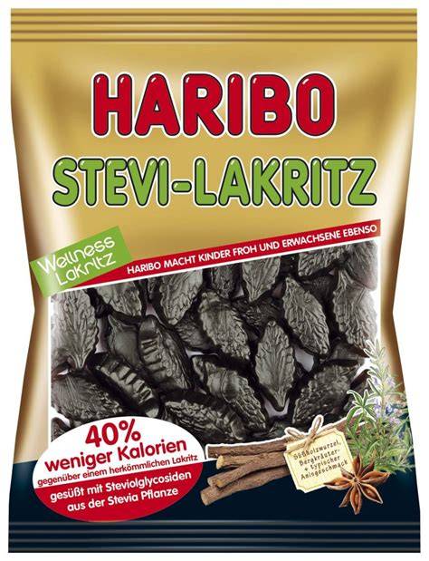 Haribo Stevi-Lakritz 100g-Beutel
