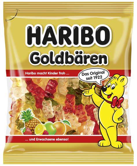 Haribo Verpackungen und Sortiment