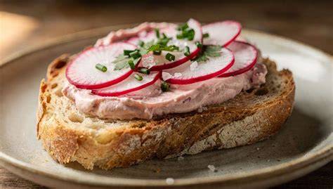 Hartriegelmarmelade auf frischem Brot