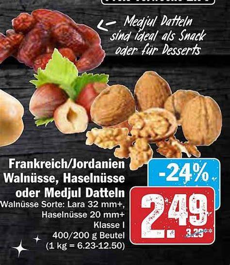 Haselnüsse und Datteln als Hauptzutaten des Aufstrichs