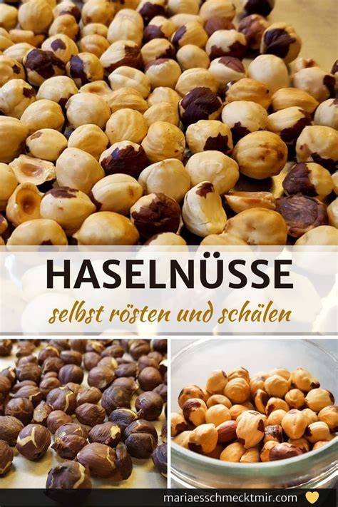 Haselnüsse und Vanilleschoten
