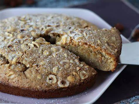 Haselnusskuchen Zutaten und Glasur-Zubereitung