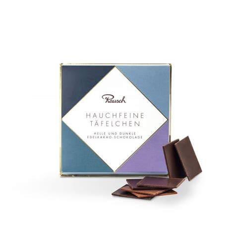 Hauchfeine Täfelchen von Rausch